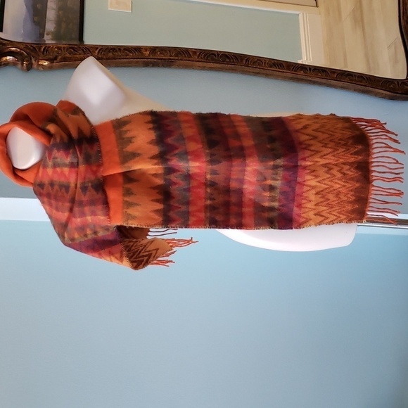 CROFT & BARROW SCARF EARTH TONES - Picture 1 of 6